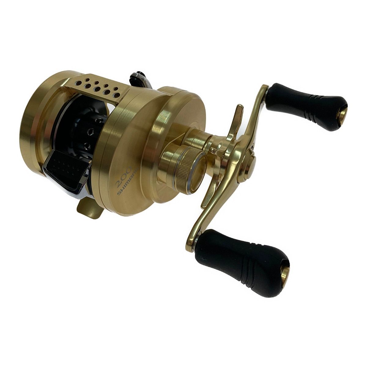 □□SHIMANO シマノ 14カルカッタコンクエスト200 右ハンドル 03204