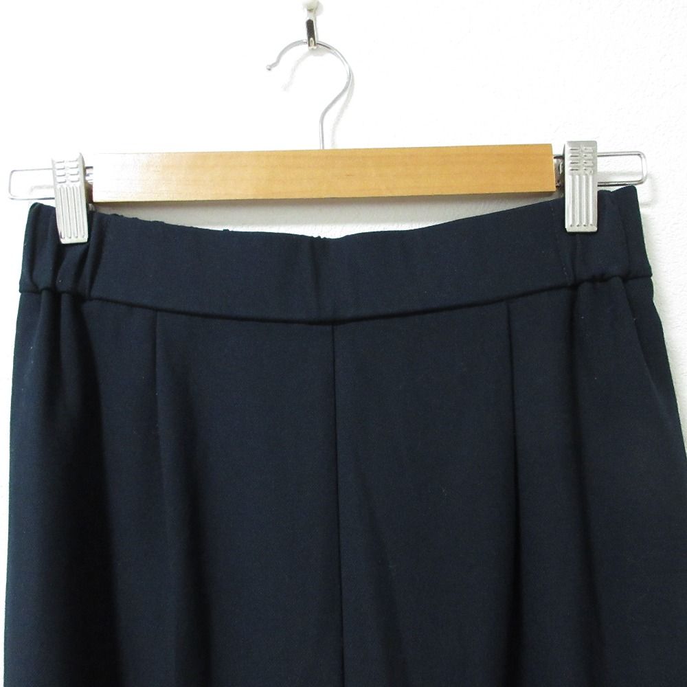 yori ぬくぬくスリムパンツ ネイビー 38 yori ぬくぬくスリムパンツ 34
