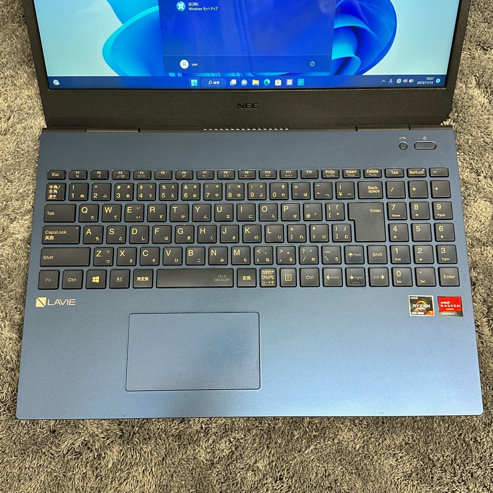美品/Win11/SSD256GB/8GB/7世代/カメラ/NEC/LaVie NEC LAVIE Ryzen7 SSD256GB Win11 中古ノートPC - メルカリ
