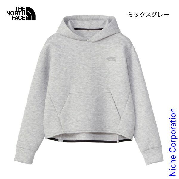 ザ ノース フェイス テックエアースウェットショートフーディ レディース NTW62484 Z ミックスグレー M