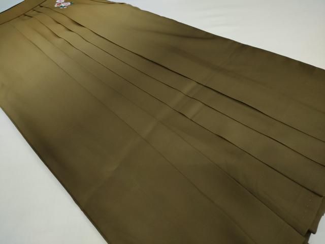 平和屋着物●女性 行灯袴 総刺繍 枝桜文 暈し染め 金糸 洗える着物 DAAW5820ud