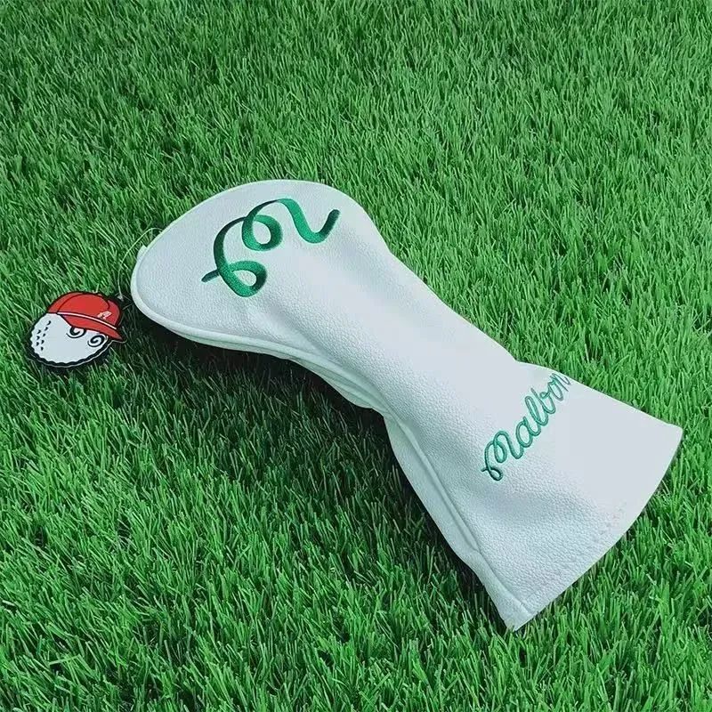 Malbon golf マルボンゴルフヘッドカバー 4個セット 緑 malbon golf