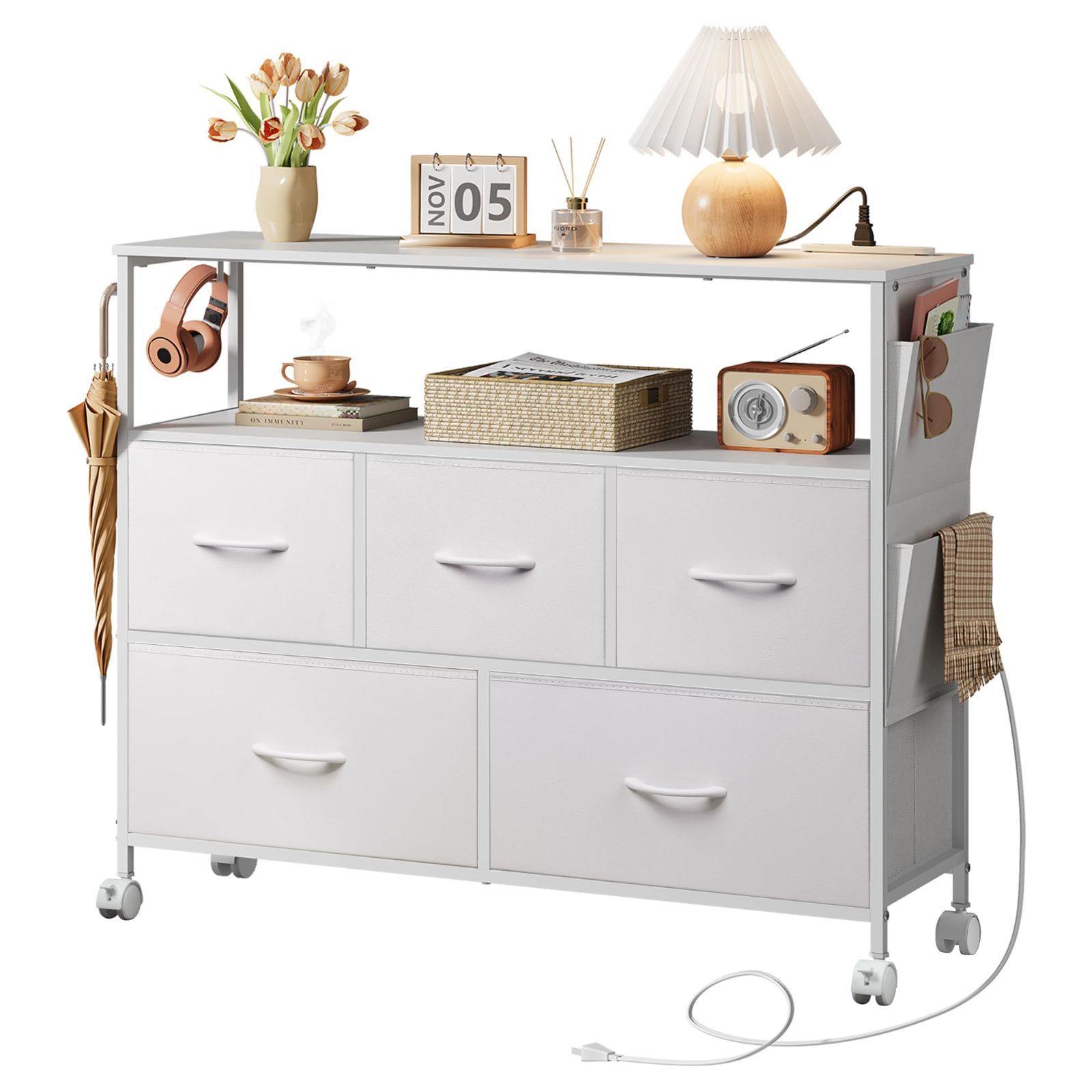 昭和レトロ】マルニ キャビネットキッチンワゴン 地中海ロイヤル