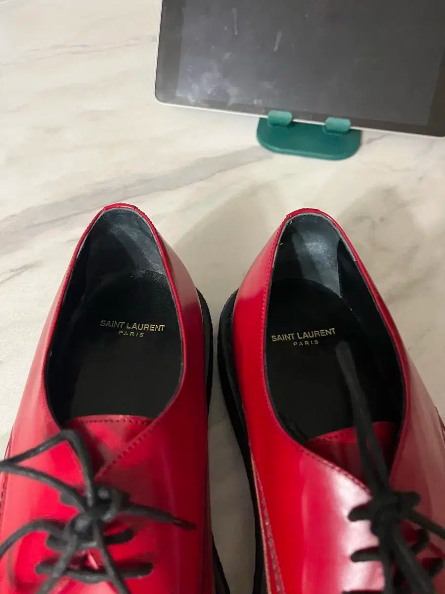  Saint Laurent サンローラン 13 fw クリーパー ローファー ブーツ 革靴