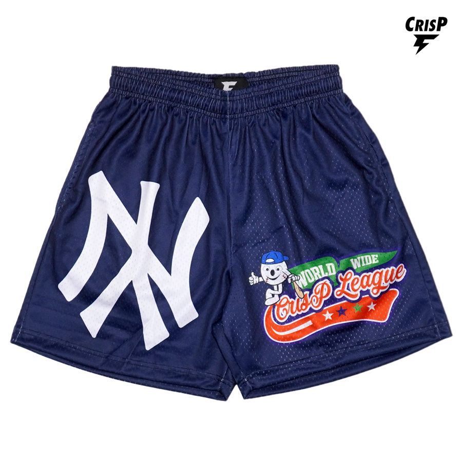CRISP NYC THE CITY NYC MESH SHORTS【NAVY】(クリスプ メッシュ