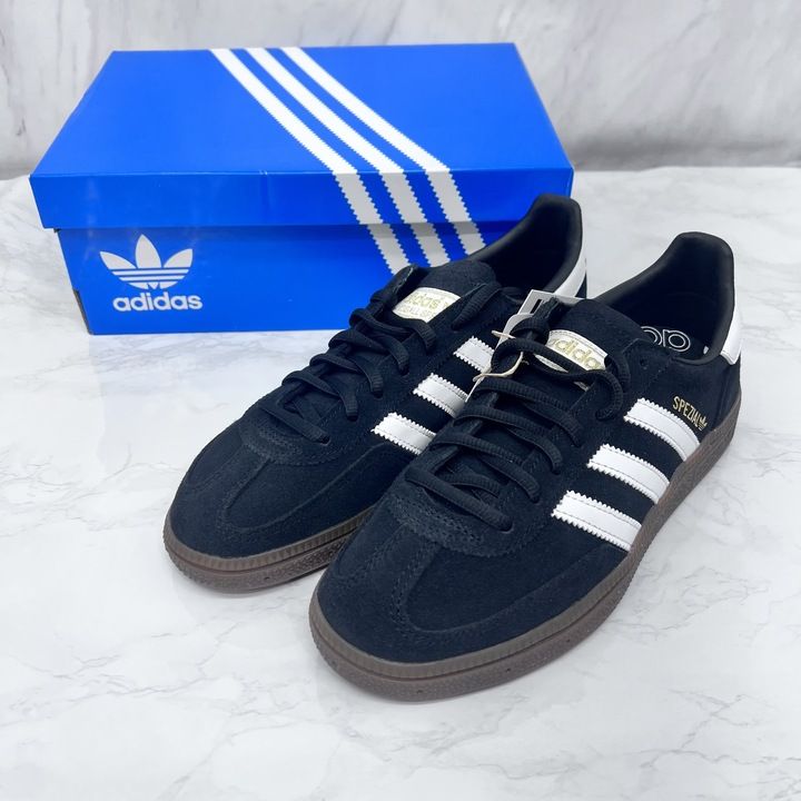 【目玉商品～超人気】，アディダス ハンドボール スぺツィアル スニーカー DB3021 ブラック 23.5cm 高齢者向け