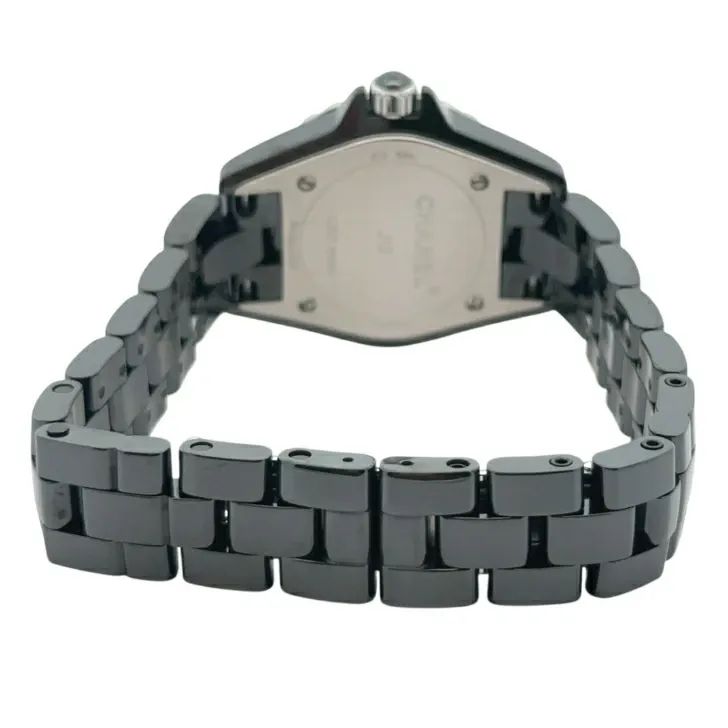 中古美品】 CHANEL シャネル J12 29mm 黒セラミック クオーツ