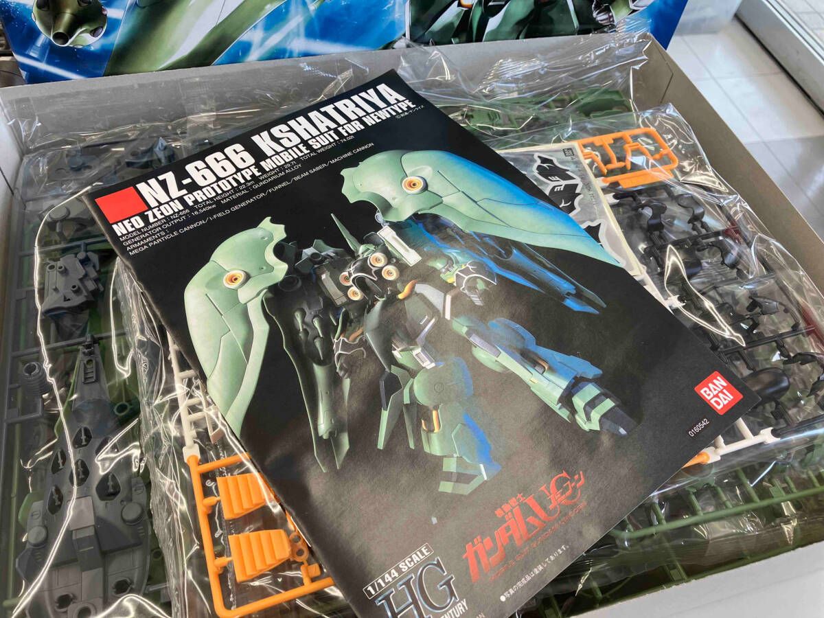 バンダイ ガンダムUC HGUC 1/144 NZ-666 クシャトリヤ・リペアード 未組立！8 お買い得，本物保証 未組立 ガンプラ 1&frasl;144 HGUC NZ-666 クシャトリヤ