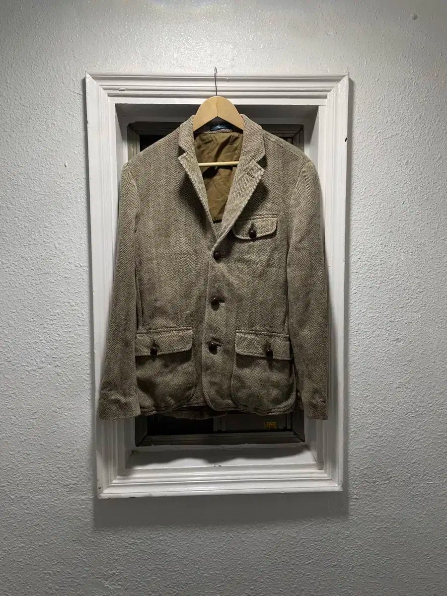 ポロラルフローレン ヘリンボーン ブレーザー