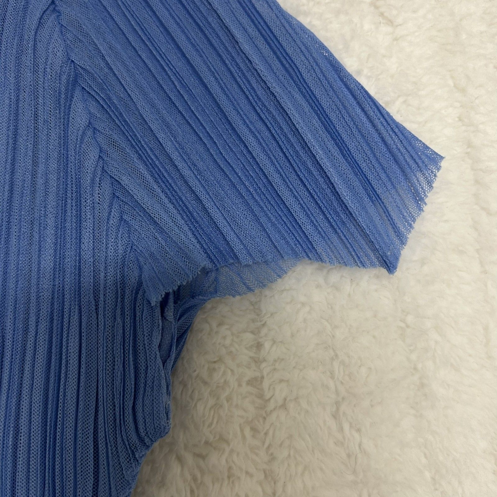PLEATS PLEASE issey miyake】プリーツプリーズイッセイミヤケ ブルー