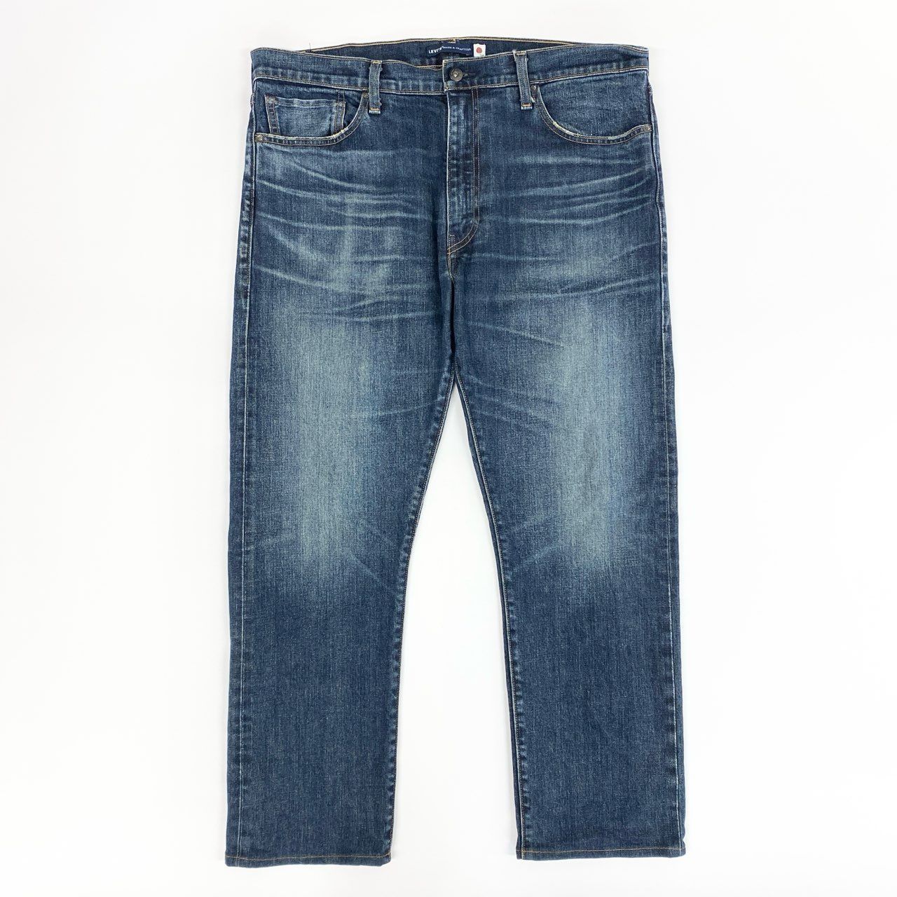 ハチマル】80s USA リーバイス501 内股シングル 脇割り 赤耳 Levi
