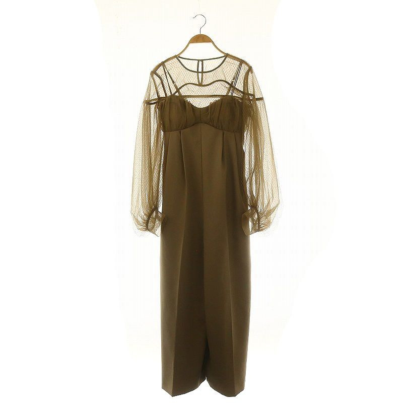 サロペット・オーバーオール・オールインワン NET TULLE TOP LAYERED