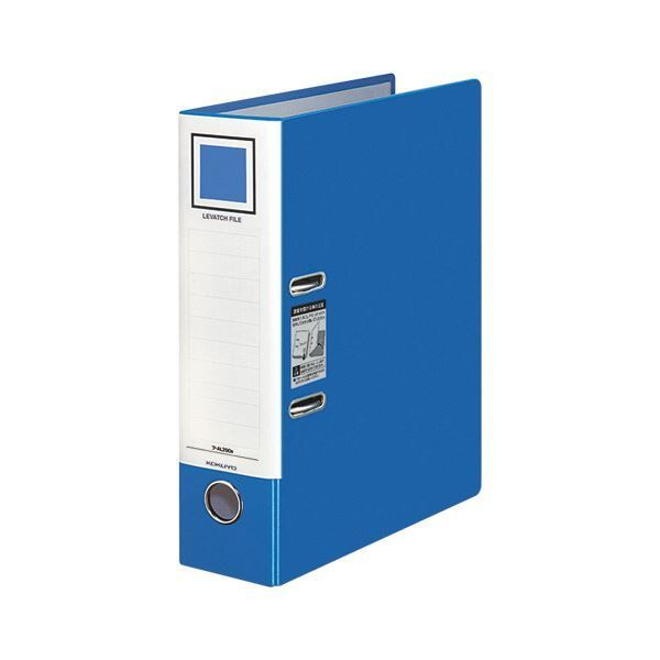 まとめ コクヨレバッチファイル A4タテ 2穴 480枚収容 48mmとじ 背幅76mm 青 フ-AL290B 1冊 ×5セット
