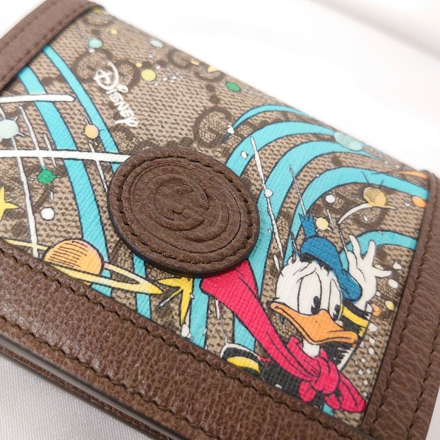 未使用・使用痕跡無】グッチ GGスプリーム [GUCCI×DISNEY] ドナルド