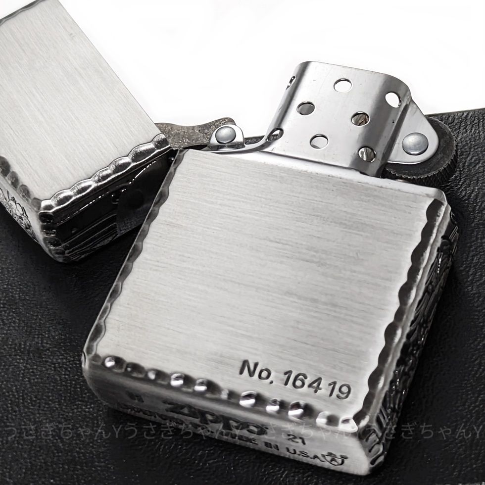 zippo☆アーマー☆限定☆アンティークシルバー☆昇鯉☆ジッポ ライター 