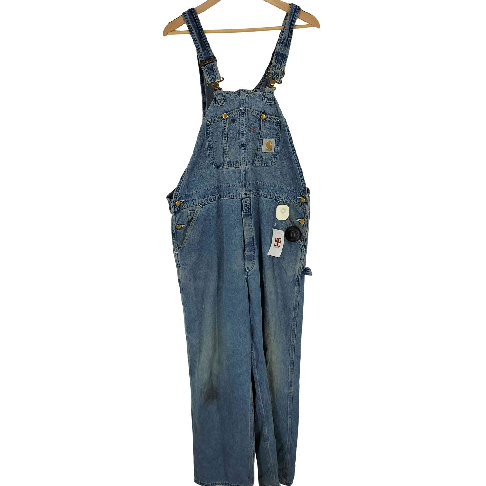カーハート Carhartt デニム ダブルニーオーバーオール メンズ 表記無
