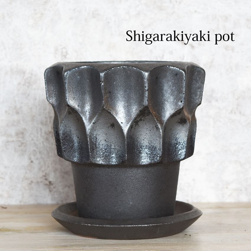 カタチ製作所 Mederu potトーチ レザーブラック カタチ製作所