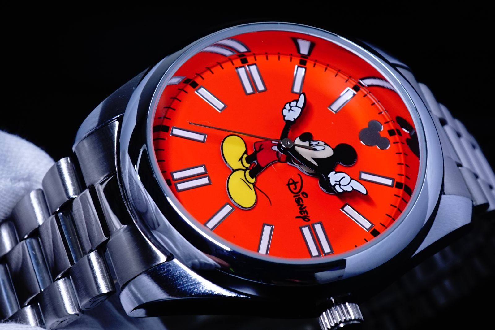 ミッキーマウス 腕時計 Disney MICKEY ディズニー ウォッチ 電池式