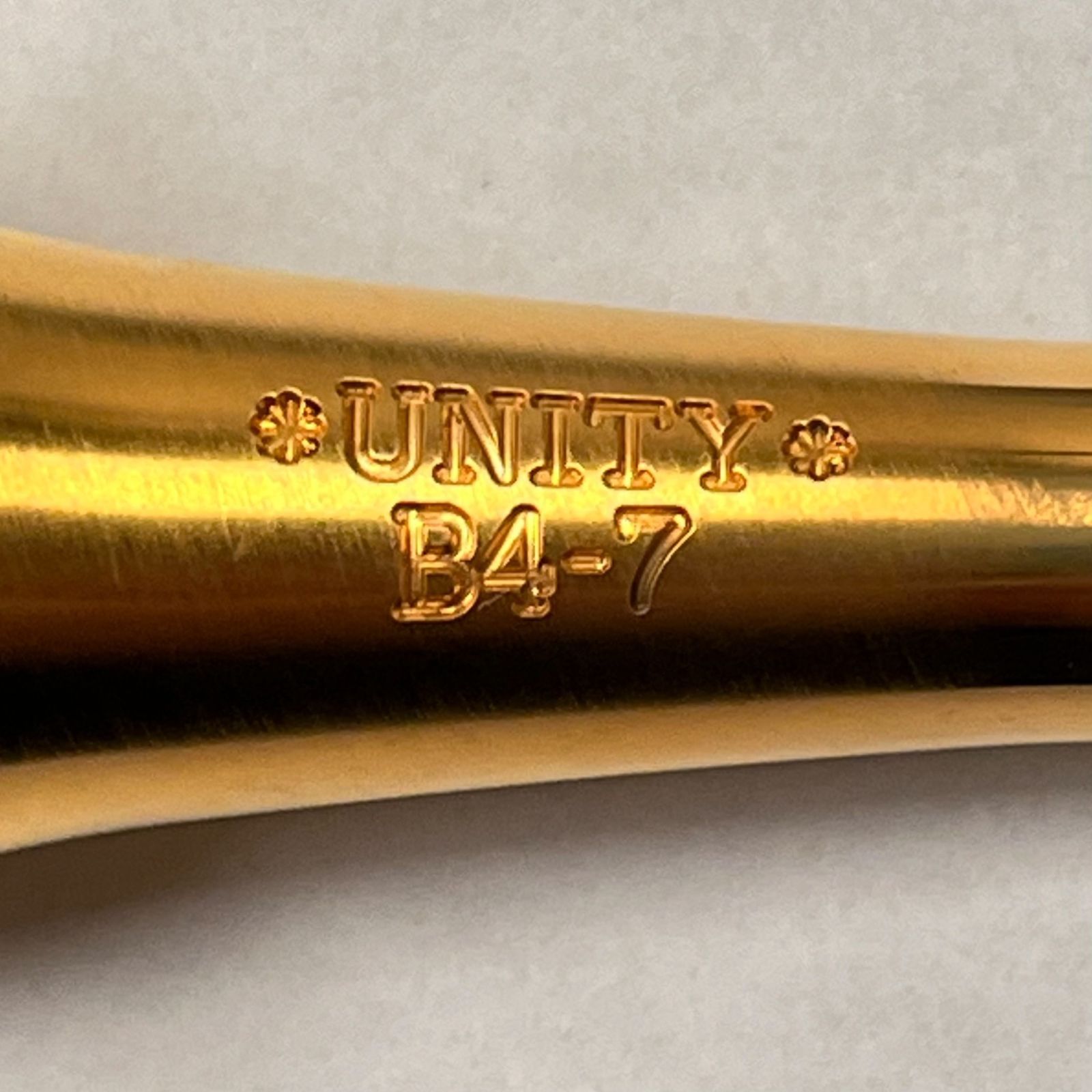 新品 / 現物画像】Monette Unity B4-7 モネット トランペット用マウス