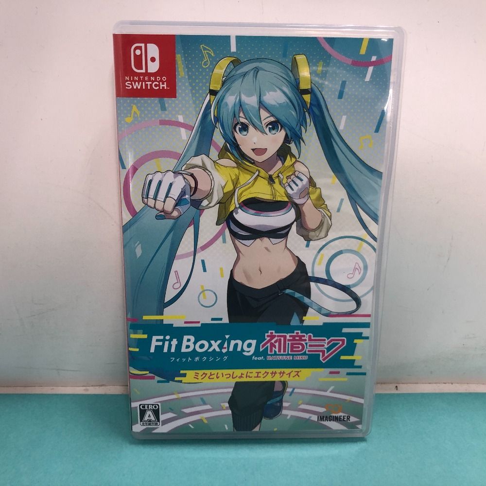 02w00369 Nintendo Switchソフト Fit Boxing feat. 初音ミク