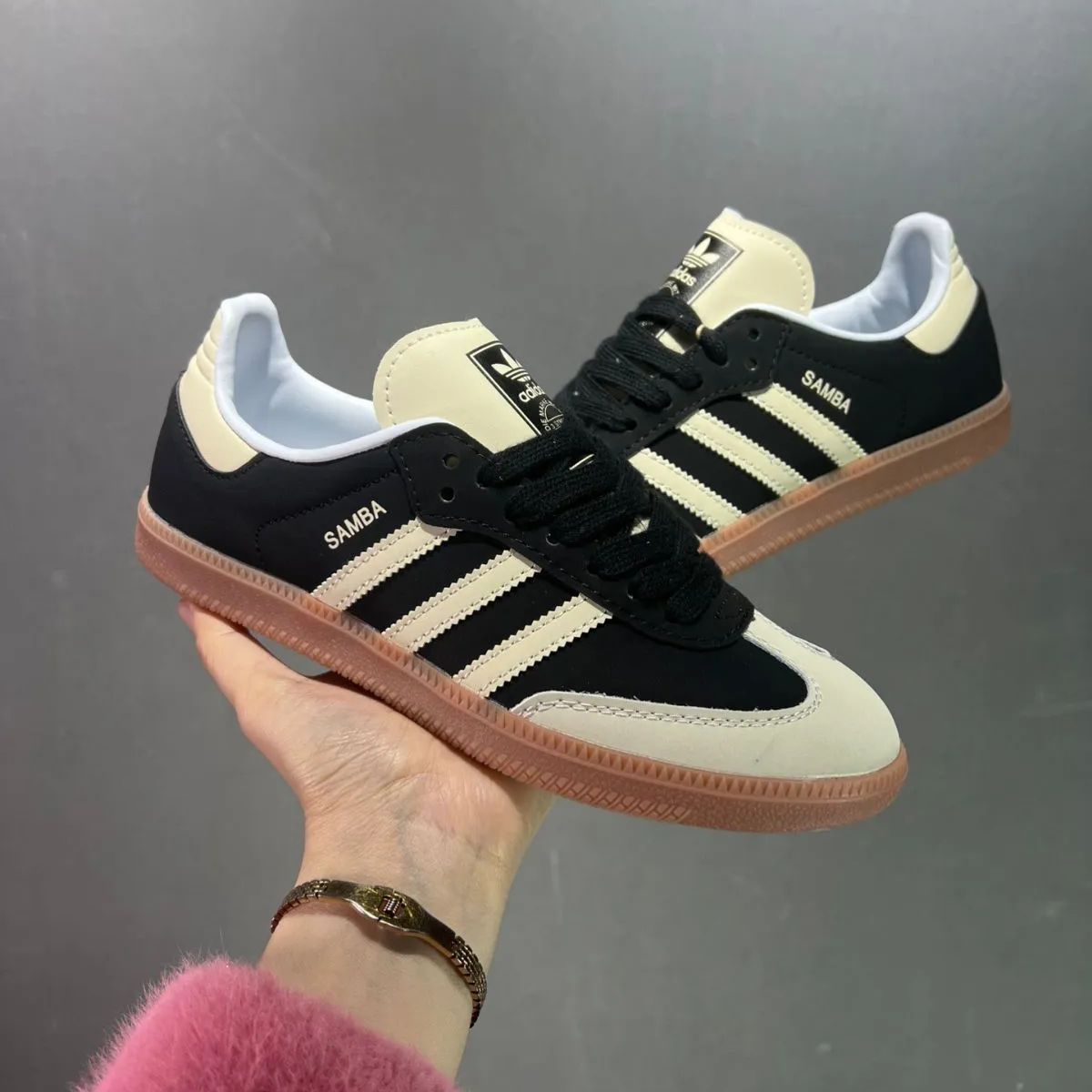 新品未使用 箱付 adidas/アディダス SAMBA サンバ OG W スニーカー 