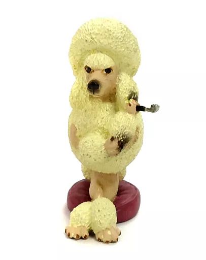 中古】トレーディングフィギュア プードル 「朝隈俊男シリーズ 犬の