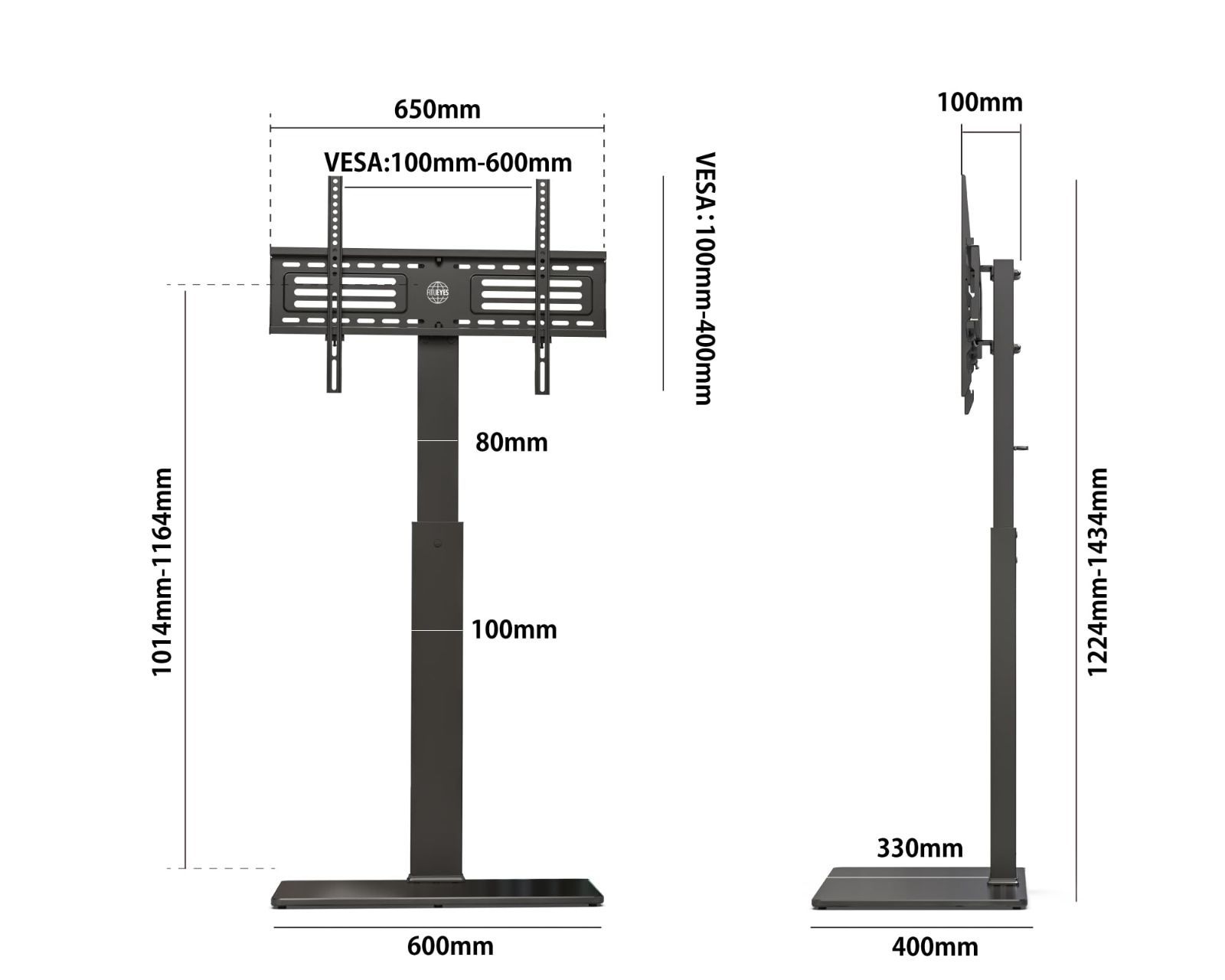 数量 テレビスタンド