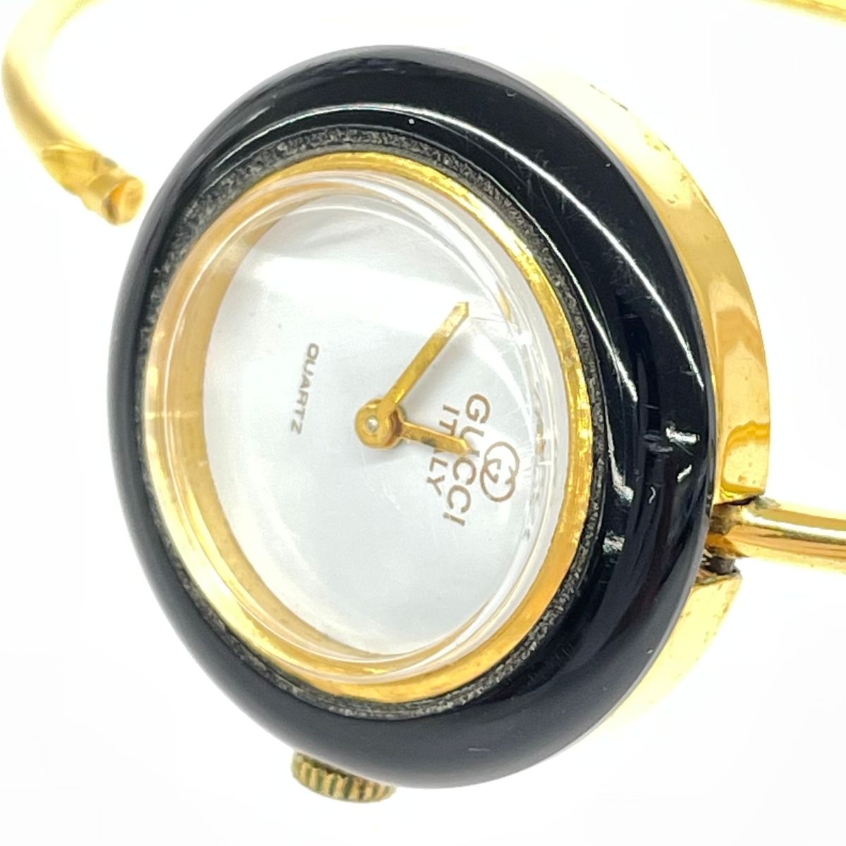 OLD GUCCI オールドグッチ チェンジベゼル 腕時計 ゴールドカラー