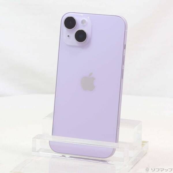 〔 品〕 iPhone14 256GB パープル MPW93J A SIMフリー 258