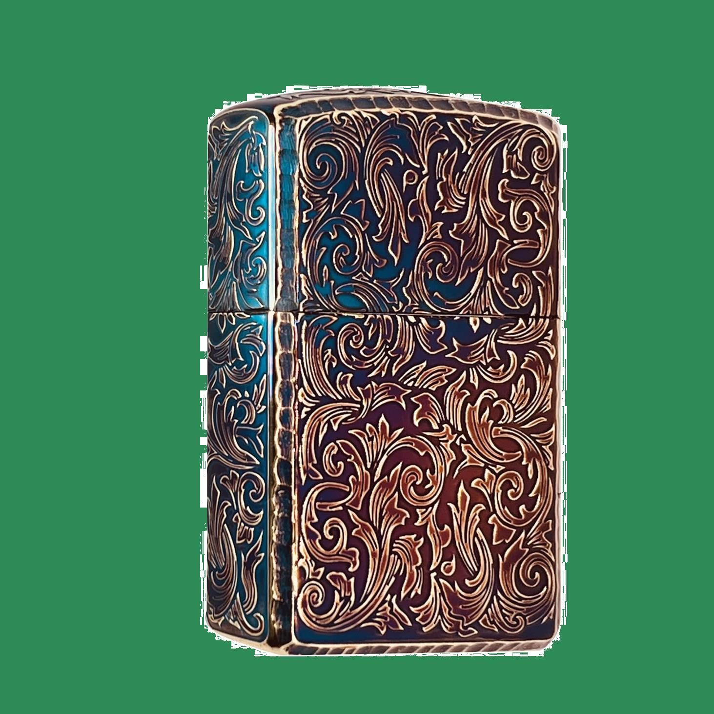 特価商品】唐草 高級BOX付き 162GI ZIPPO(ジッポー）アーマー限定