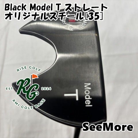 シーモア シーモア パター Black Model T ストレート See More Black