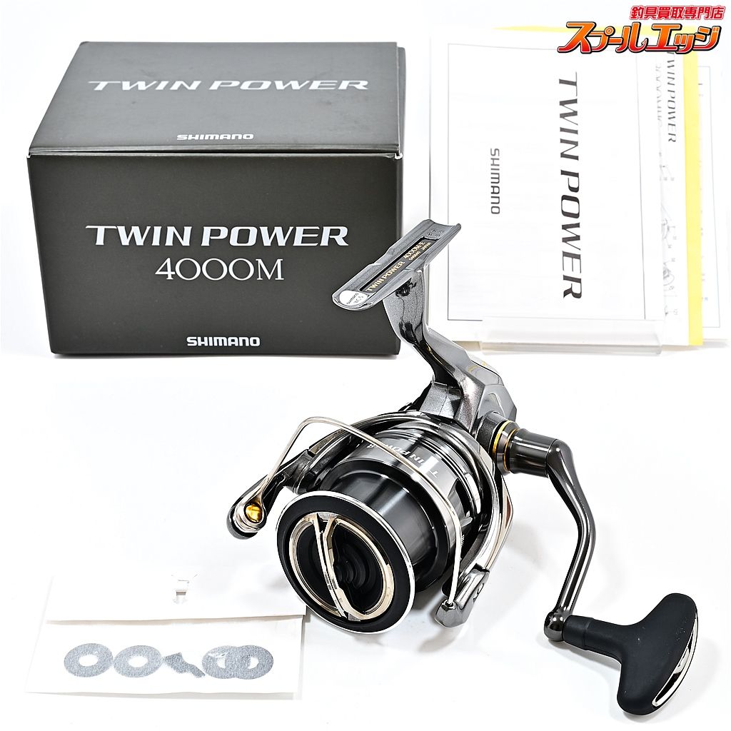 【未使用】シマノ 24 ツインパワー 4000MHG シマノ(SHIMANO) 24 ツインパワー 4000XG+リールメンテスプレー