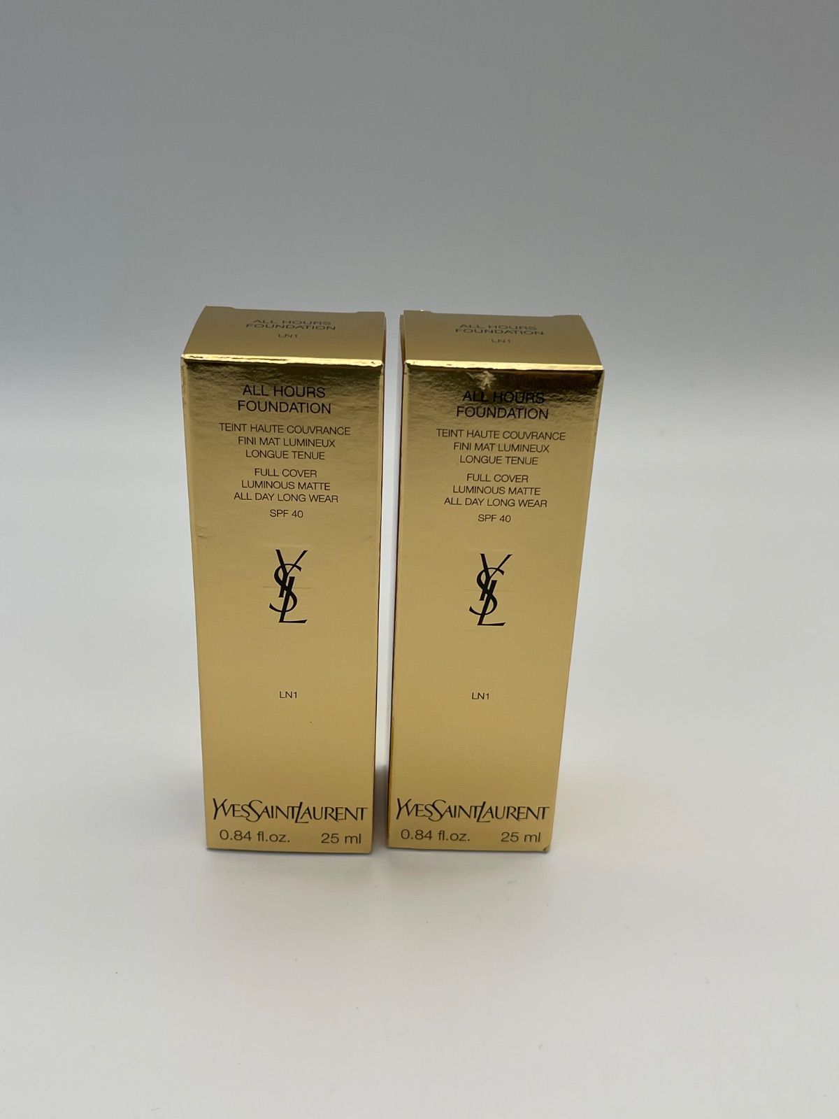 イヴサンローラン ALL HOURS FOUNDATION LN1 リキッドファンデ 2本 2359