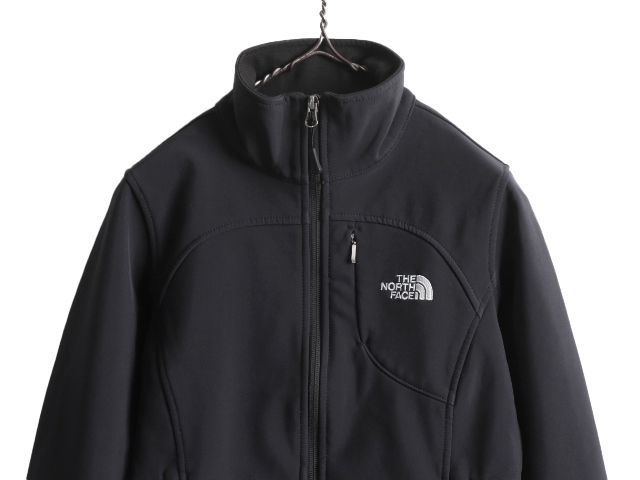 お得なクーポン配布中!】 US企画 ノースフェイス WIND WALL ソフトシェル ジャケット レディース L The North Face  アウトドア ブルゾン ストレッチ 裏 フリース 黒 - メルカリ