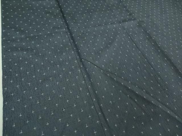 平和屋着物□極上 本塩沢 十字絣 逸品 未使用 DZAA7099kh5 - メルカリ