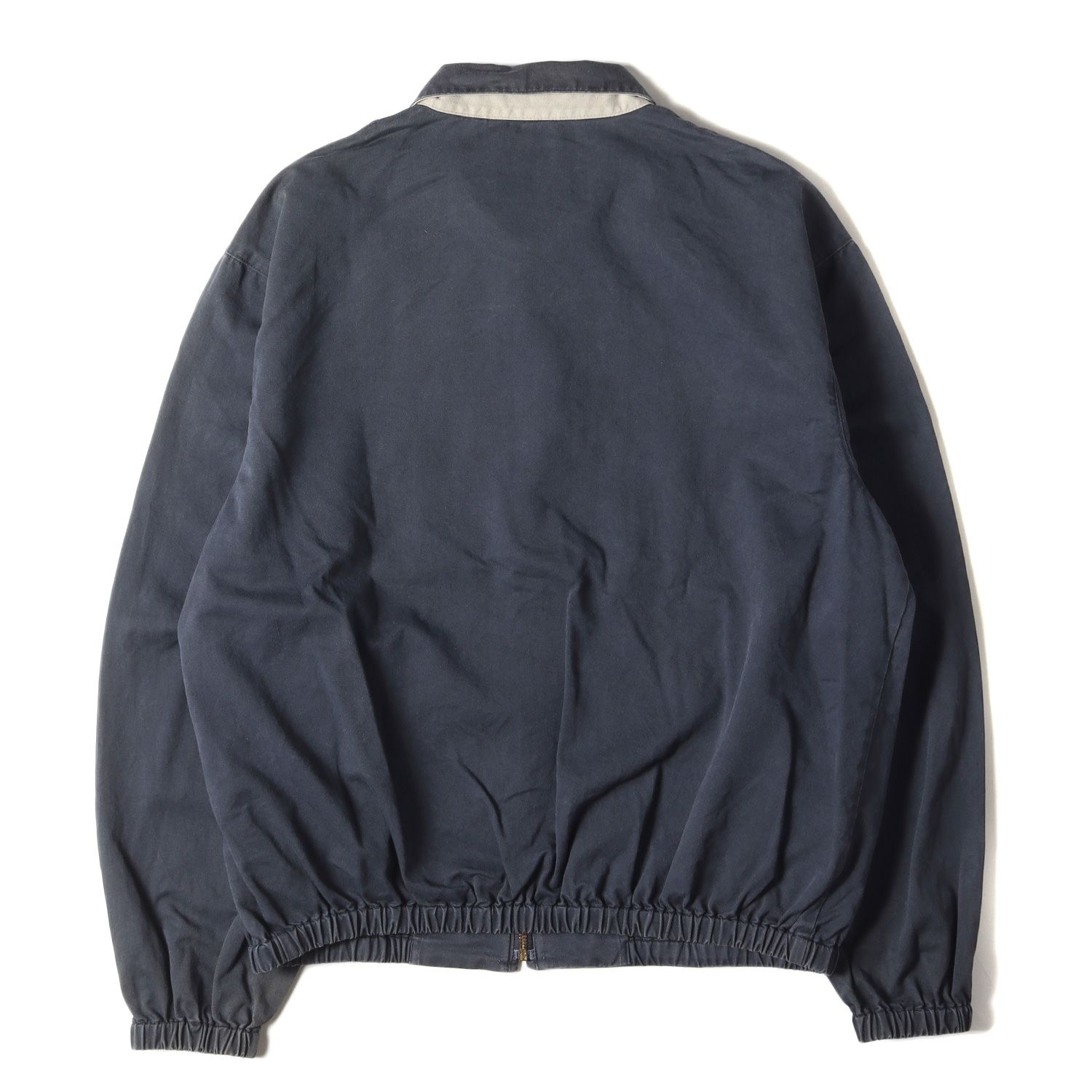 90S　ポロラルフローレン　三角タグ　スイングトップ　ブルゾン　刺繍 90S ポロラルフローレン 三角タグ スイングトップ ブルゾン 刺繍