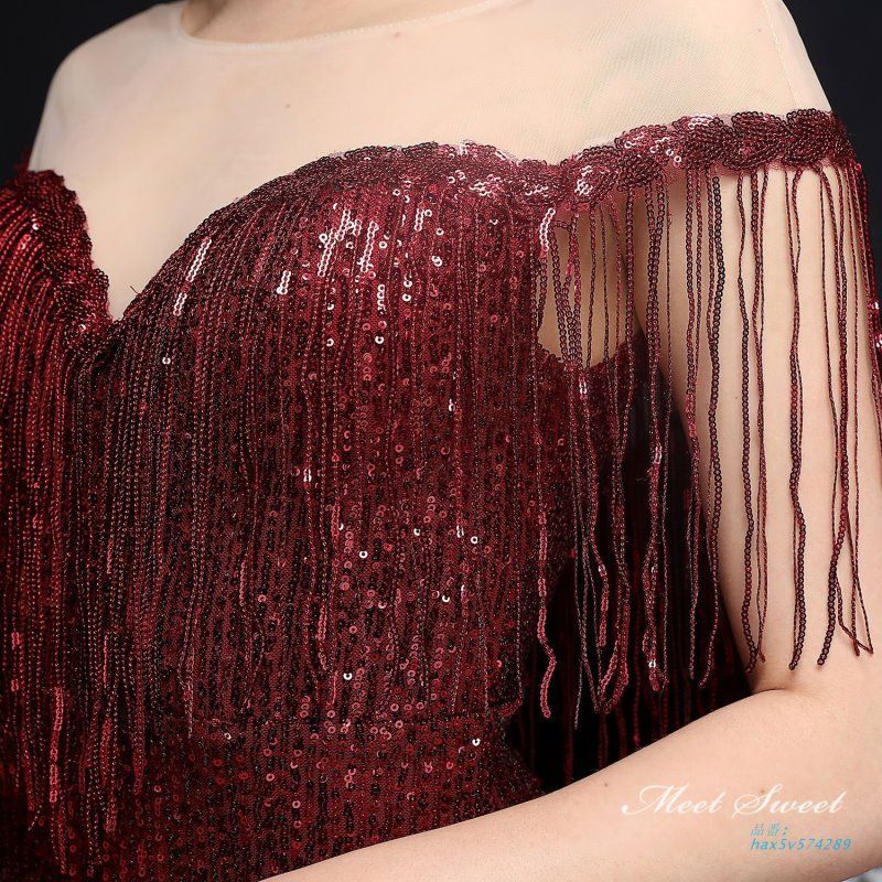 ミディアムドレス 演出