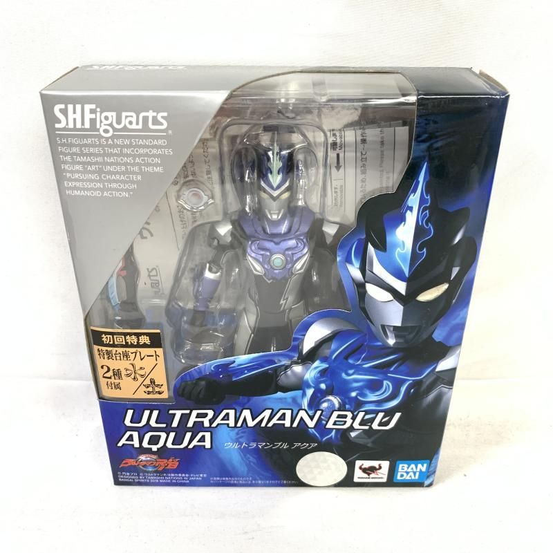 中古】開封・箱ｲﾀﾐ)S.H.Figuarts ウルトラマンブル アクア[91