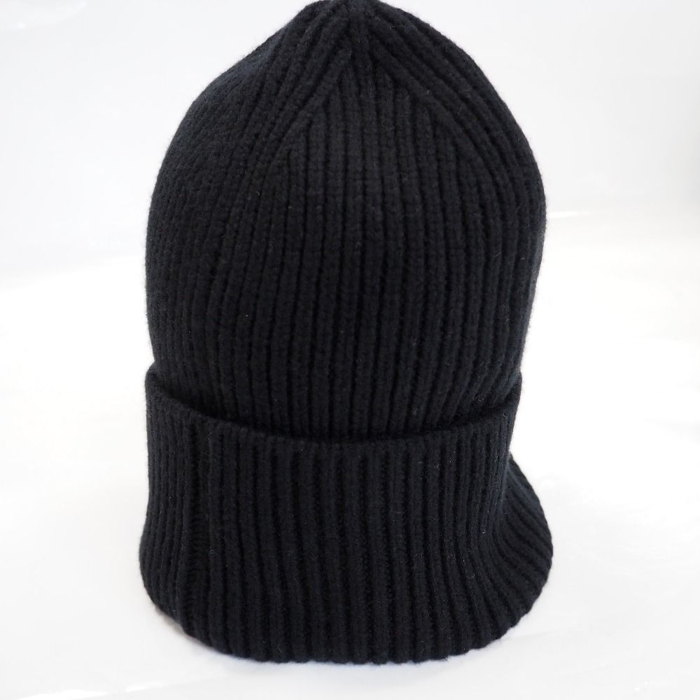 正規品 ルイヴィトン LVアヘッド ロゴ ビーニー ニット キャップ ブラック ルイヴィトン ビーニー LVヘッドライン ニットキャップ 黒 ロゴ 箱付き