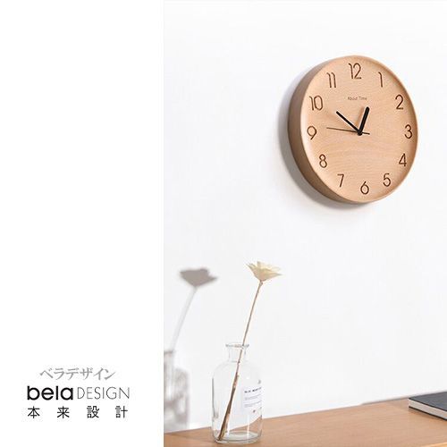 belaDESIGN ベラデザイン オリジナル木製凹型掛け時計 <C1709> - メルカリ