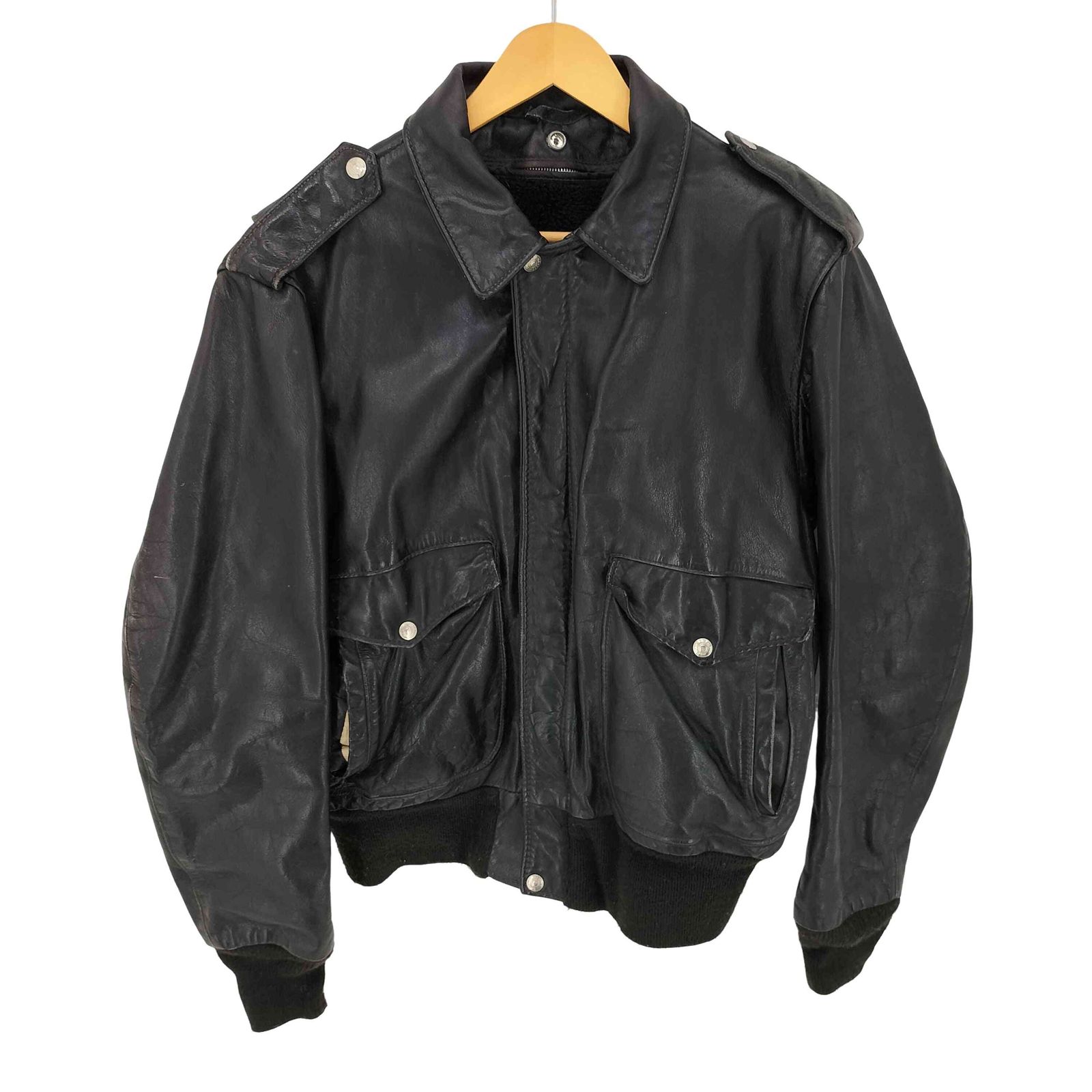 ショット Schott 希少サイズ44 フライトジャケット B-3 ムートン 羊革 