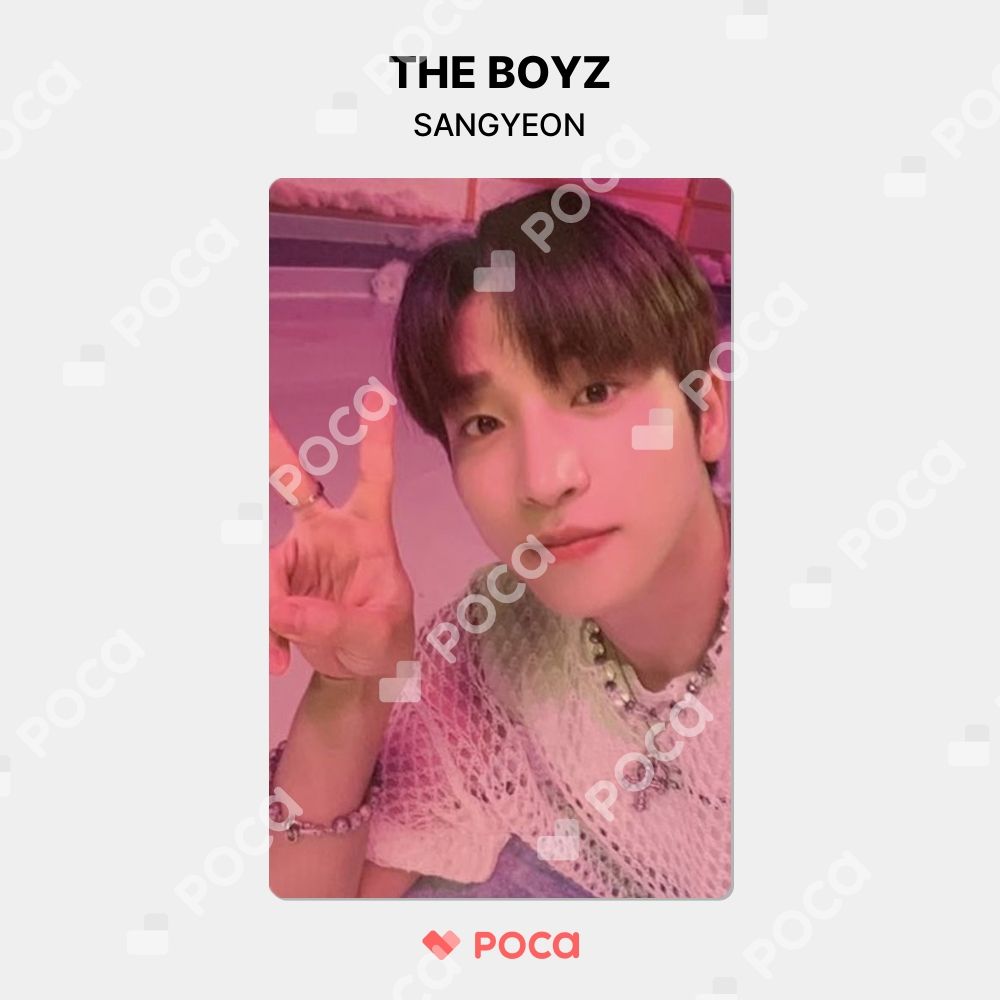 yyy THE BOYZ SANGYEON サンヨントレカ THE BOYZ(ザ・ボーイズ・ドボイズ) サンヨン(SANGYEON) トレカ