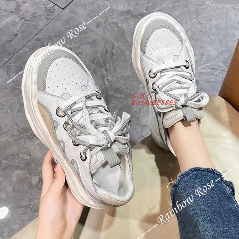 靴 厚底スニーカー