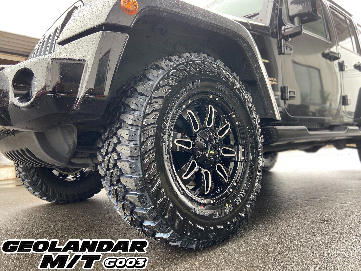 Jeep JK/JLラングラー 17インチ タイヤホイール5本セット（背面用付き）LEXXEL Balano ヨコハマ ジオランダー MT G003 265/70R17  285/70R17 ノーマル車高対応サイズ マッドタイヤ - メルカリ