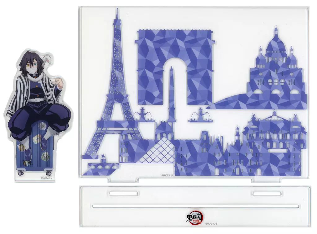 中古】アクリルスタンド・アクリルパネル 伊黒小芭内 ワールドツアー 