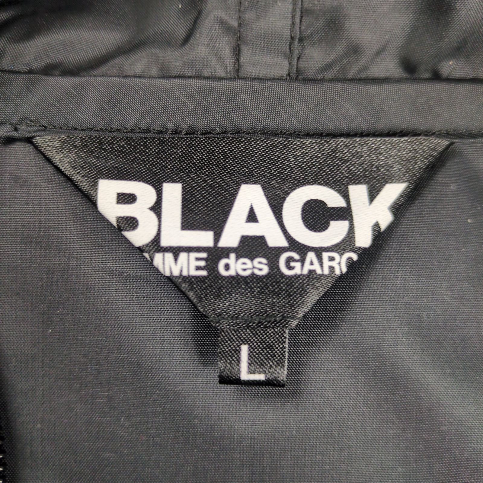 BLACK COMME des GARCONS 19AW 短冊 ジップアップコート - メルカリ