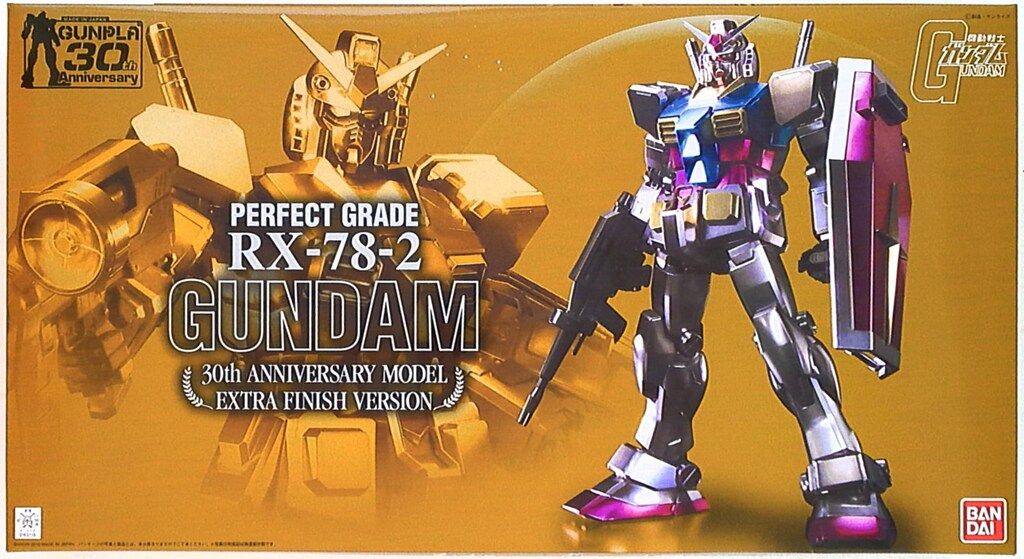 1/60 PG RX78-2 ガンダム エクストラフィニッシュVer ヲタファの積みプラを崩せ！PG 1/60 RX-78-2 ガンダム 30周年
