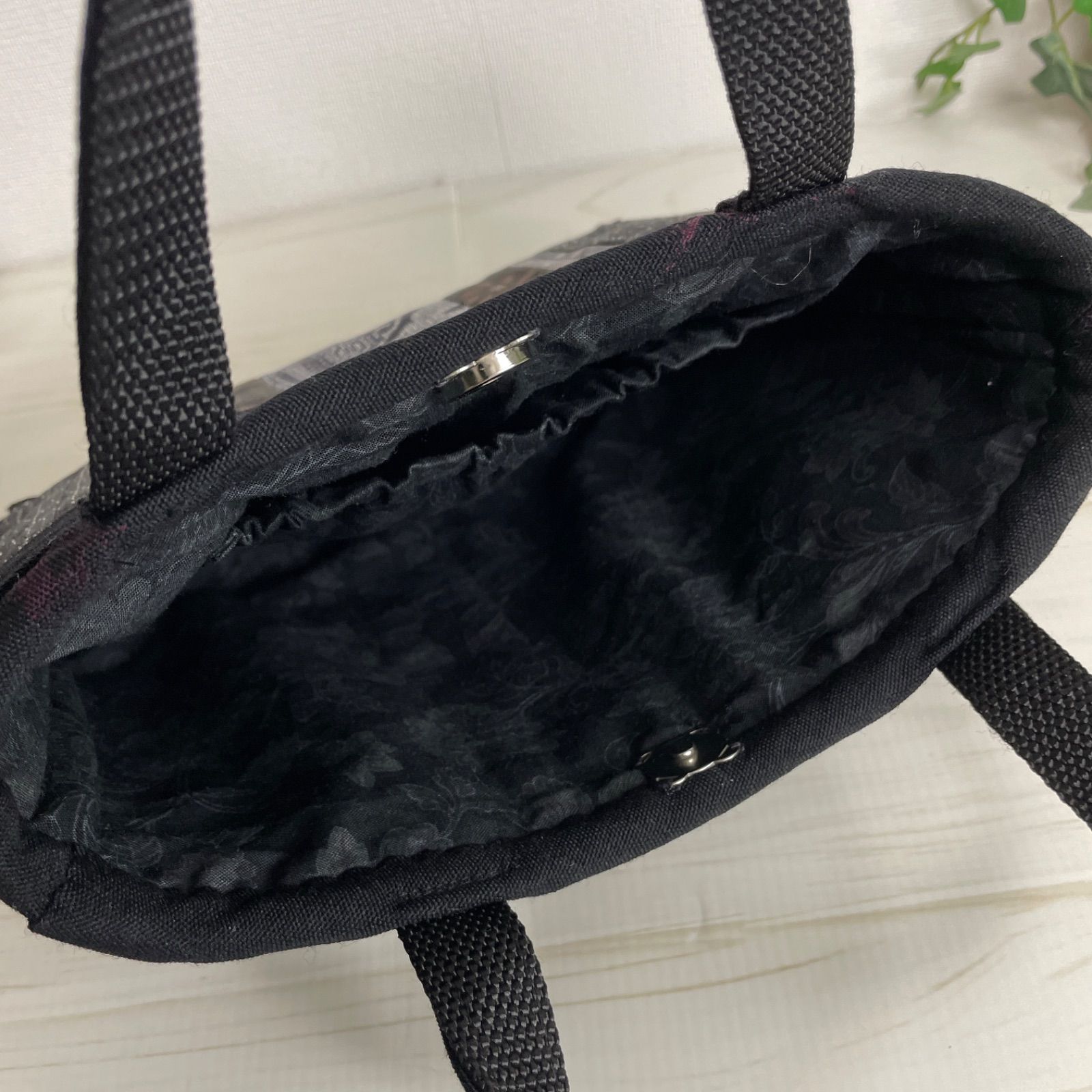 ハンドメイド　大島紬　着物リメイク　がま口　バッグ　【最終】 大島紬のがま口バッグ✨ 生地・口金持ち込みオーダーにてお作り