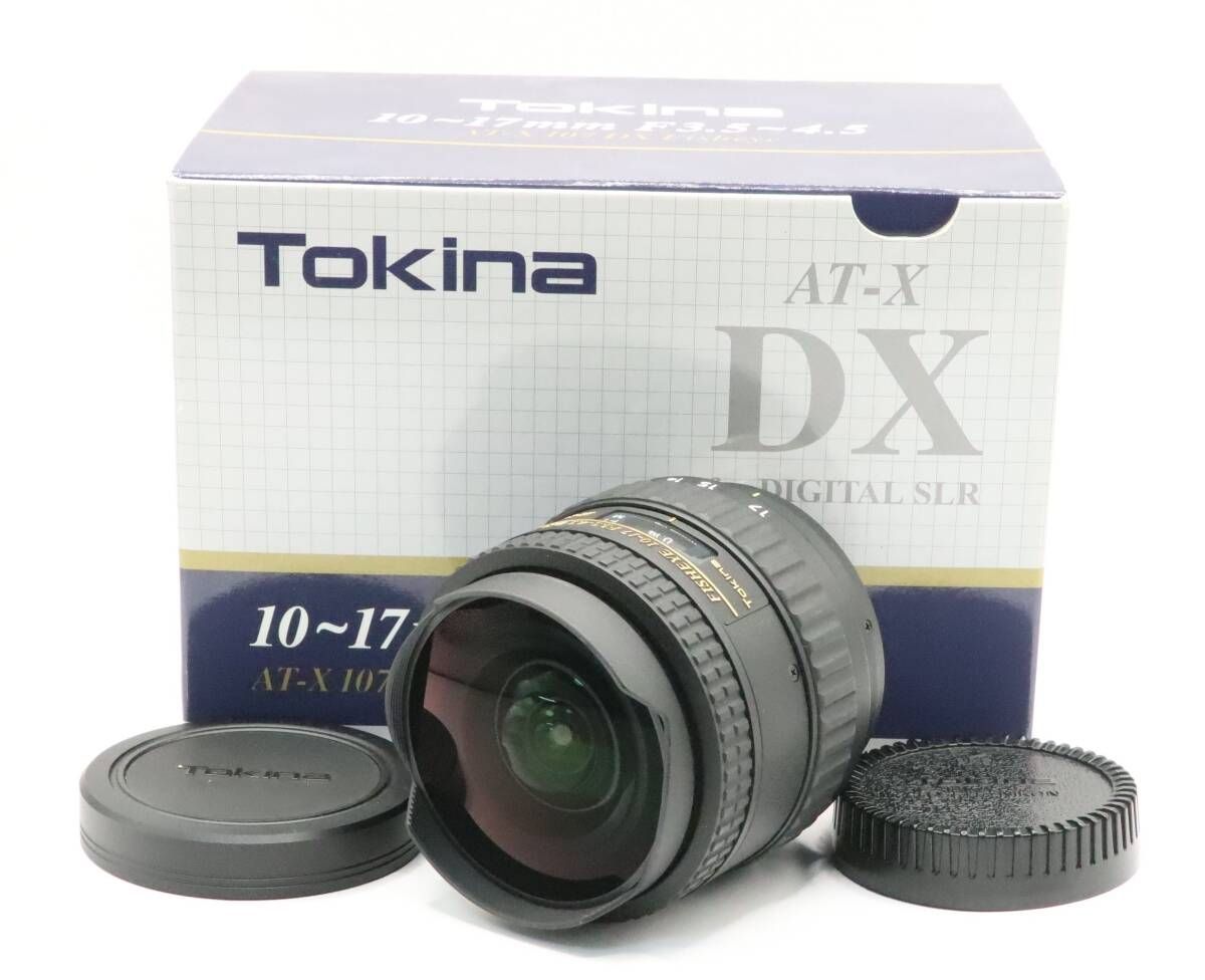 ☆極上品☆ トキナー TOKINA 10-17mm F3.5-4.5 AT-X 107 DX FISHEYE NIKON ニコン用 #847 -  メルカリ