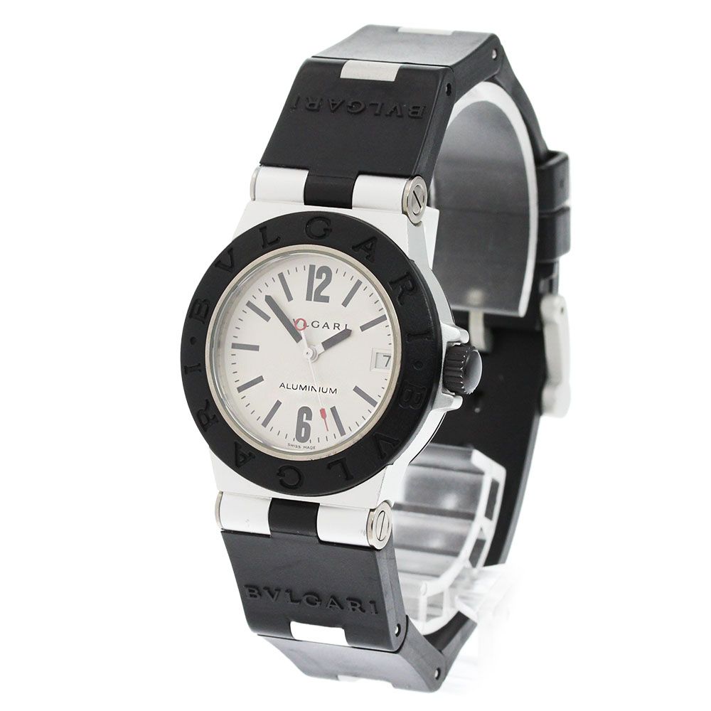 BVLGARI アルミニウム AL32TA アルミニウム クォーツ ブルガリ アルミニウム 腕時計 アルミ AL32TA クオーツ